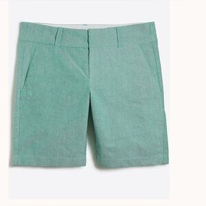 J. Crew Frankie Shorts X 2 Bundle Oxford Cloth Summer Beachy Chino Shorts